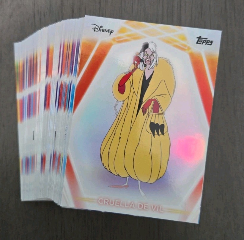 2026 Topps Disney Neon Rainbow Foil – Pick Your Card Complete Your Set