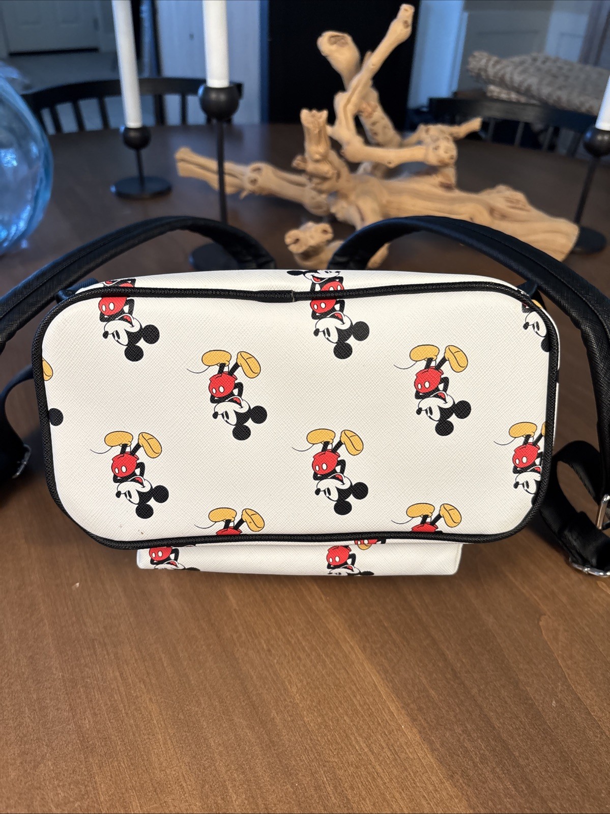 Loungefly Disney Mickey Mouse Mini Backpack White Black Red Yellow