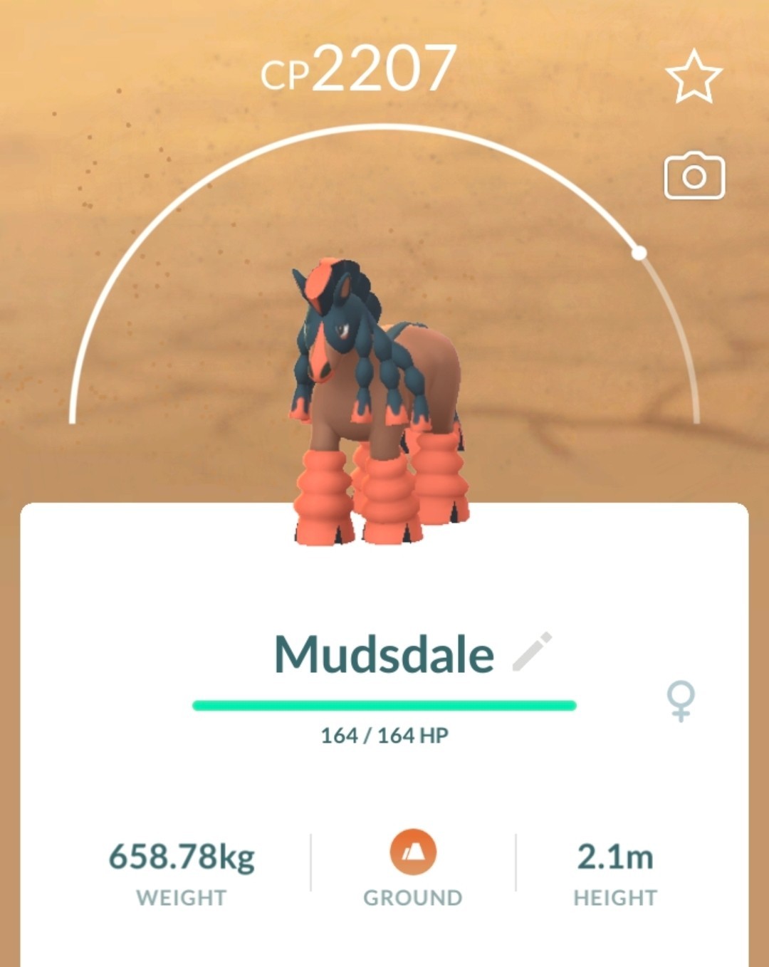 🌎🫏 Mudsdale Trade 🔄 – Pokémon Go Event / Safari Zone Exclusive