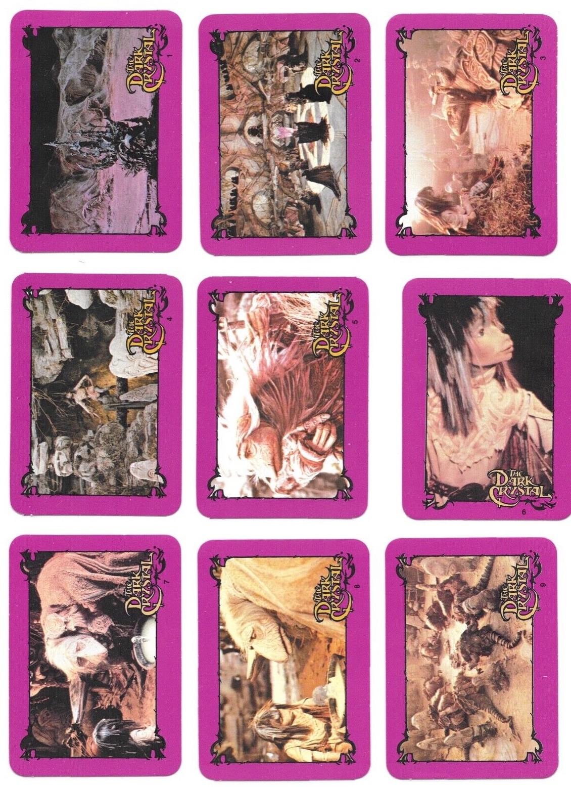 1982 The Dark Crystal Movie Trading Cards / You Choose #s 1 – 77 / bx92