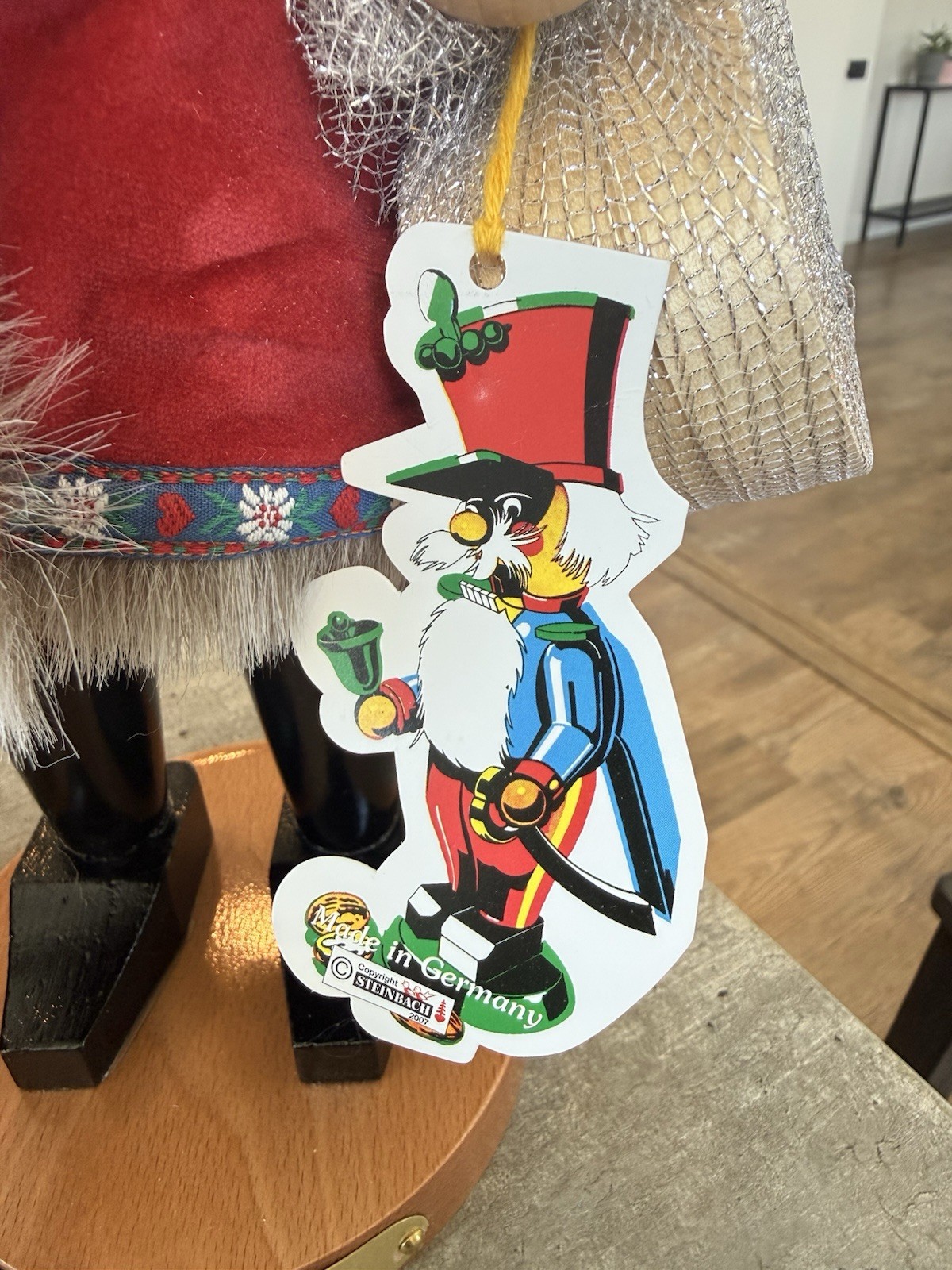 Steinbach Swiss Santa Nutcracker Christmas Legends Limited Edition Handmade 14in