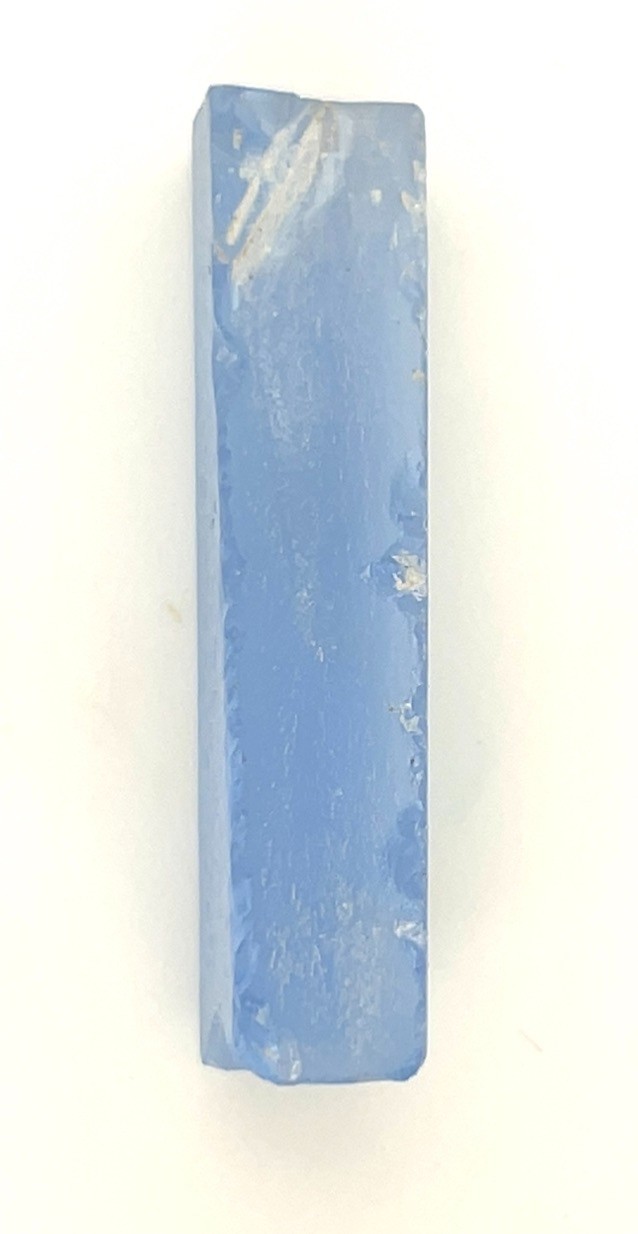 Lab Created Tanzanite Rough Raw Blue Crystal 59ct