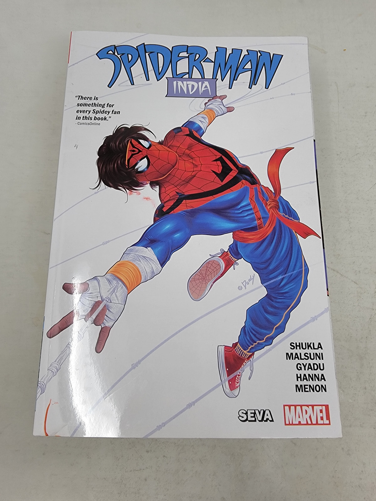 SPIDER-MAN INDIA SEVA MARVEL TPB NEW