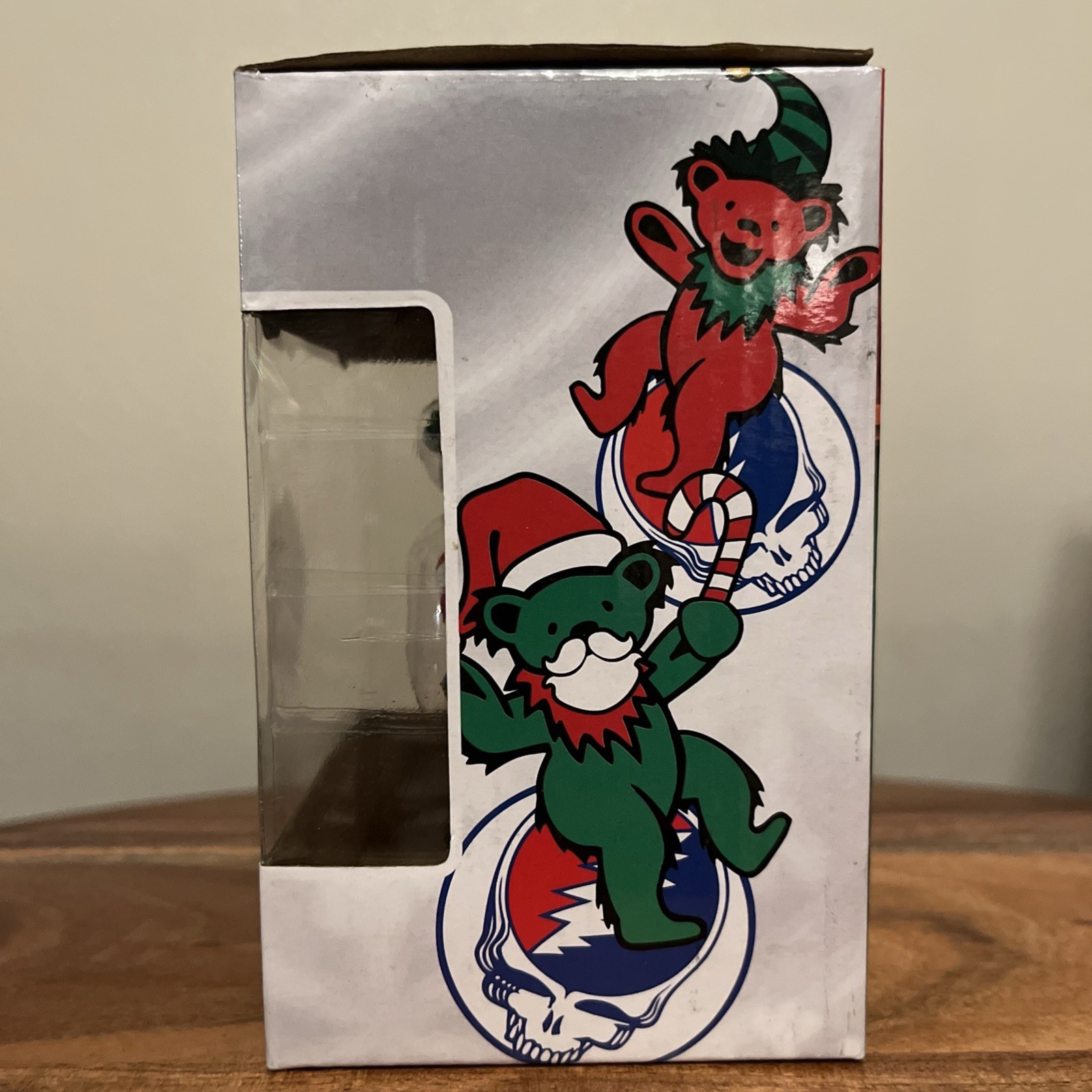 Grateful Dead Dancing Bears – Santa & Elf Bobble Buddy Set of 2