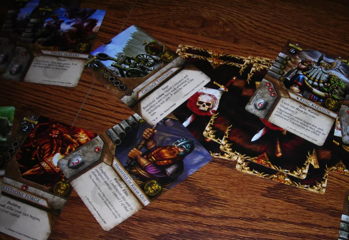 Fantasy Flight Games Warhammer Invasion The Card Game MINT VHTF