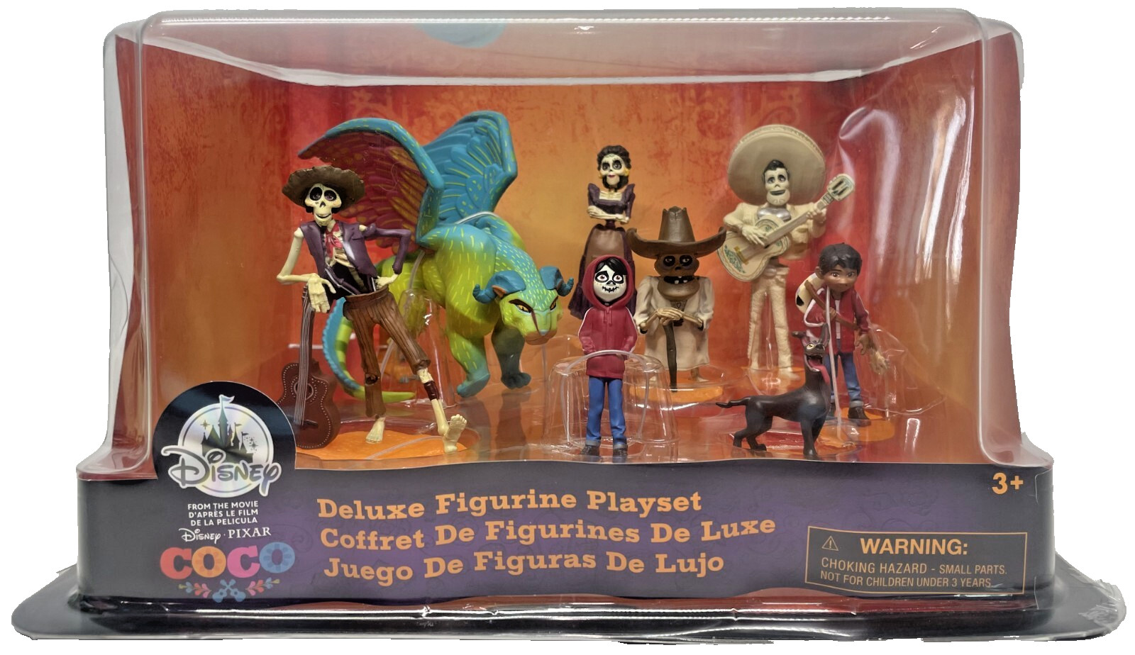 Disney Parks Coco Deluxe Figure Playset Miguel Dante Hector Mama Imelda Hector