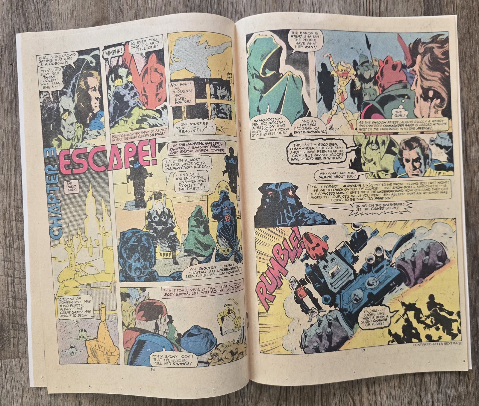 MICRONAUTS #1 COMIC BOOK (MARVEL,1978) BRONZE AGE 1ST MICRONAUTS 9.4 NM