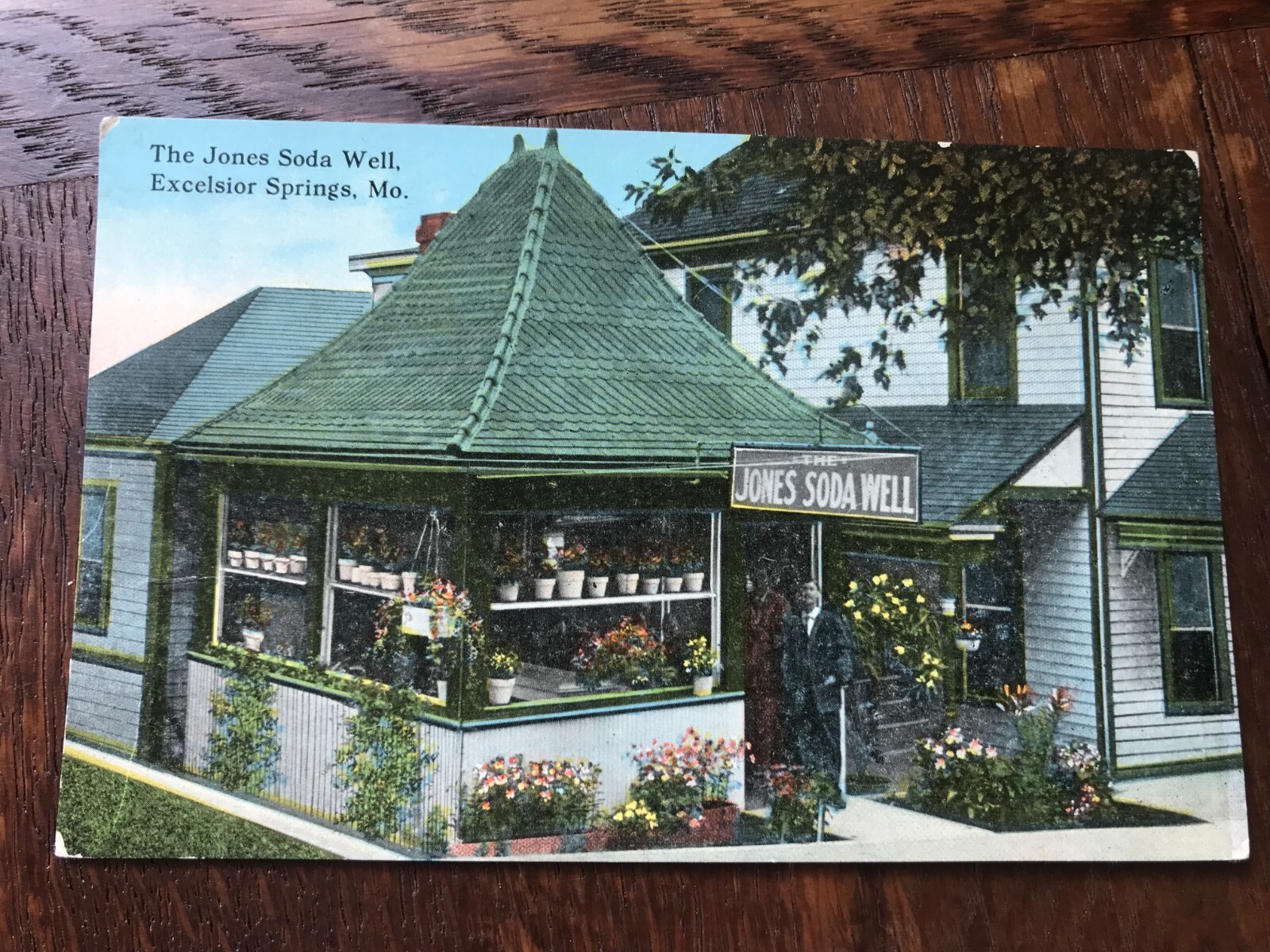 The Jones Soda Well Excelsior Springs Missouri Postcard