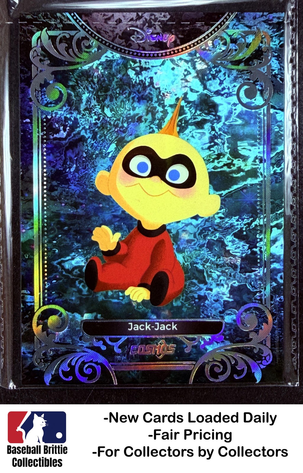 2025 Kakawow Cosmos Disney #CDT-I-160 Jack-Jack Silver Refractor The Incredibles