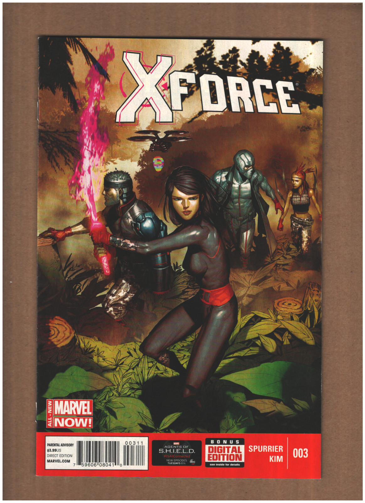 X-Force #3 Marvel Comics 2014 CABLE PSYLOCKE FANTOMEX VF/NM 9.0