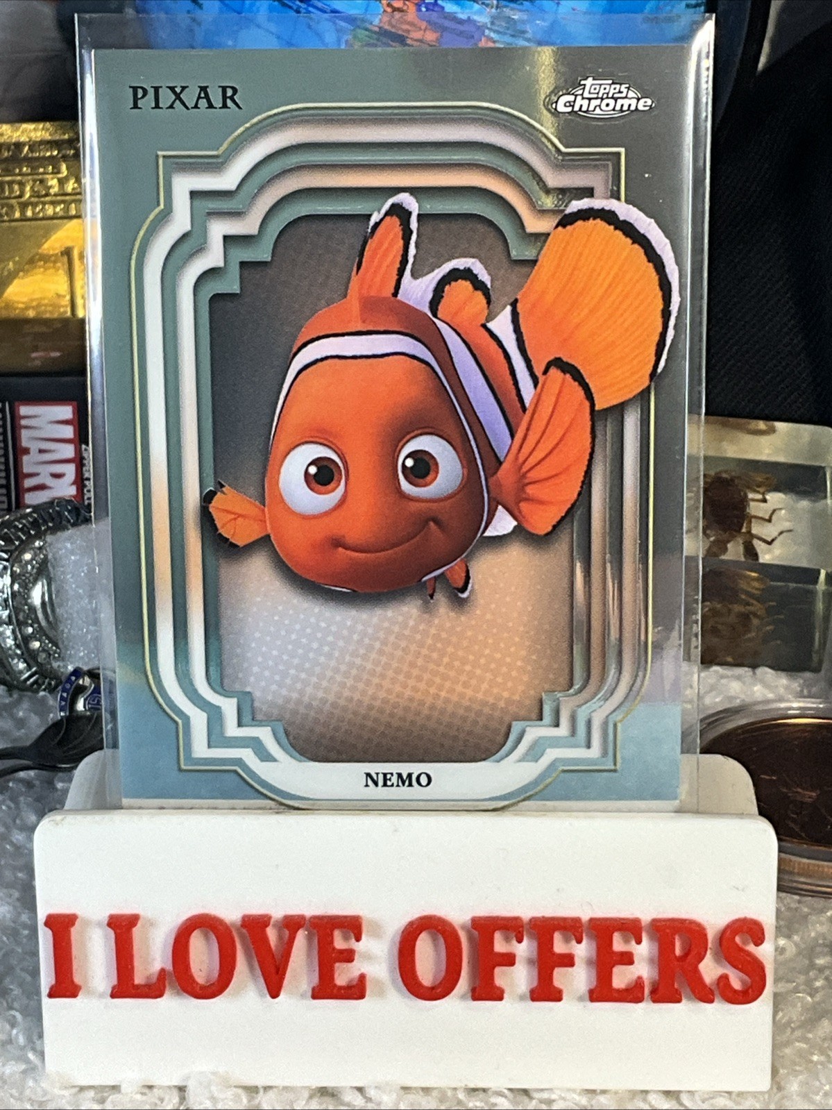 2024 Topps Chrome Disney Nemo #105 See Store For More Disney Pixar