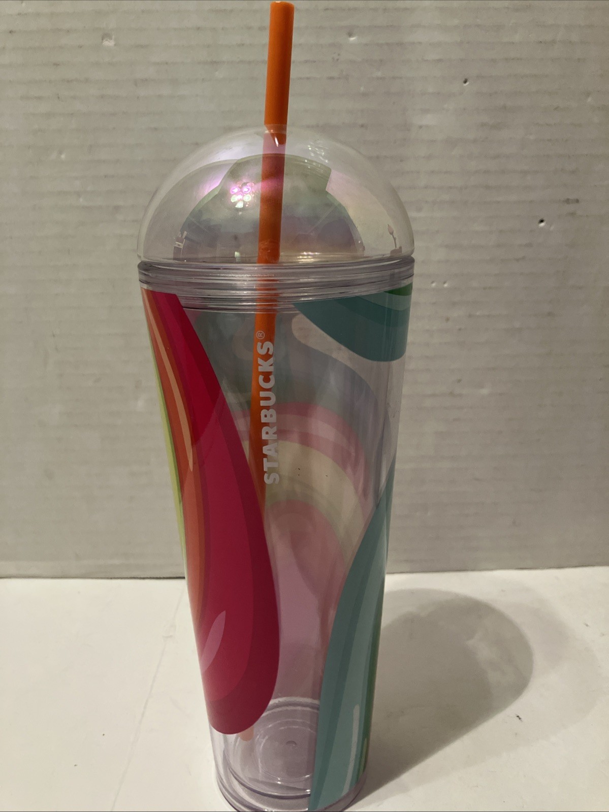 Starbucks 2025 Summer Collection 24oz Cold Cup with Lid and Straw – Limited