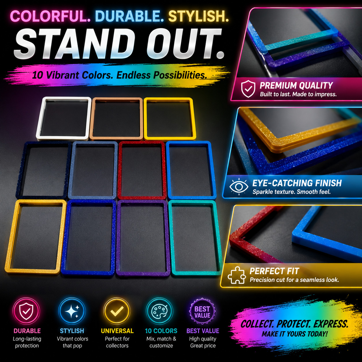 PSA & CGC Slab Protector – Durable PLA Case for Card Grading Slabs
