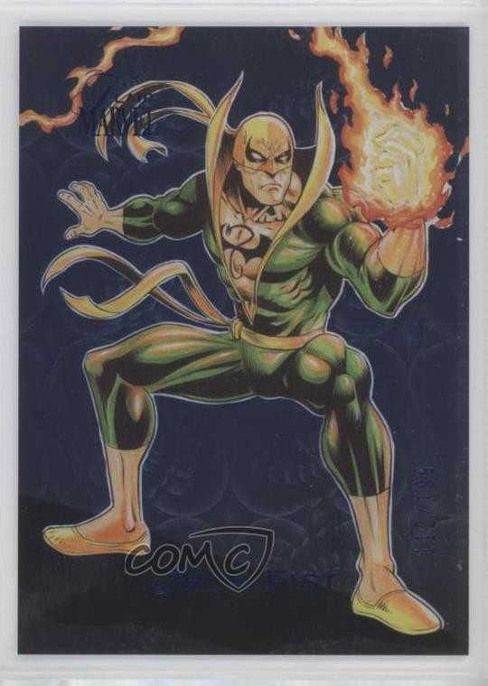 2023 Flair Marvel Winter 112/199 Iron Fist Jordi Tarragona #40 4et