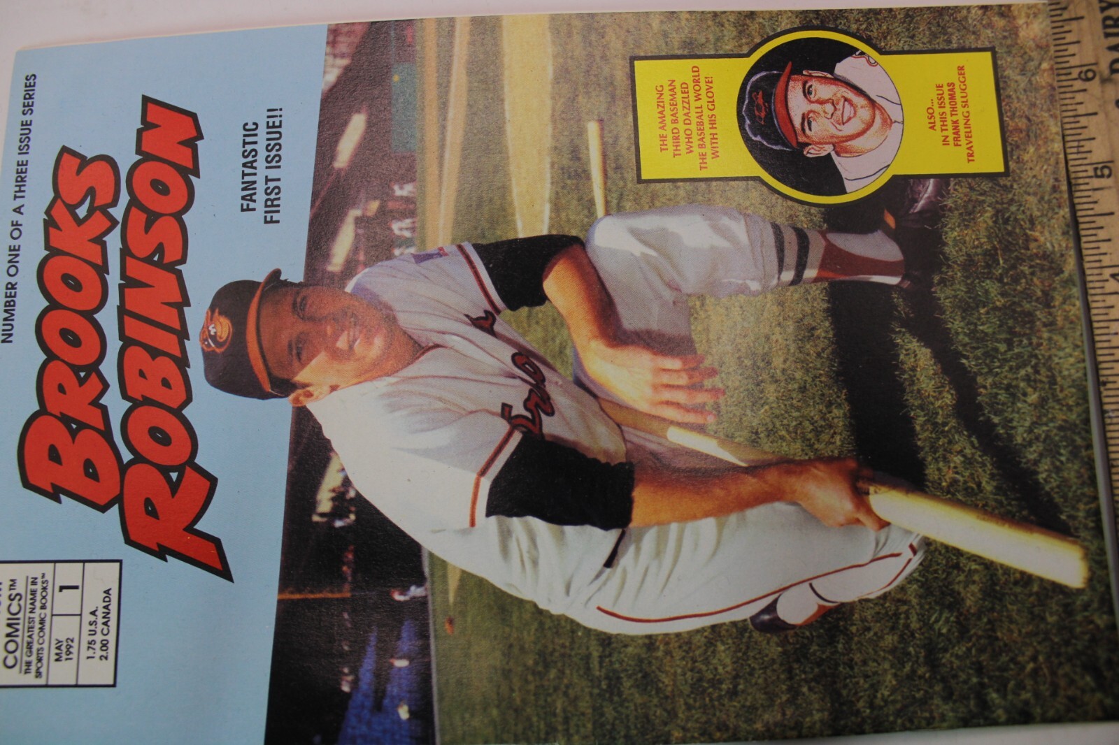 Magnum Comics Brooks Robinson #1 Baltimore Orioles 1992 F9B