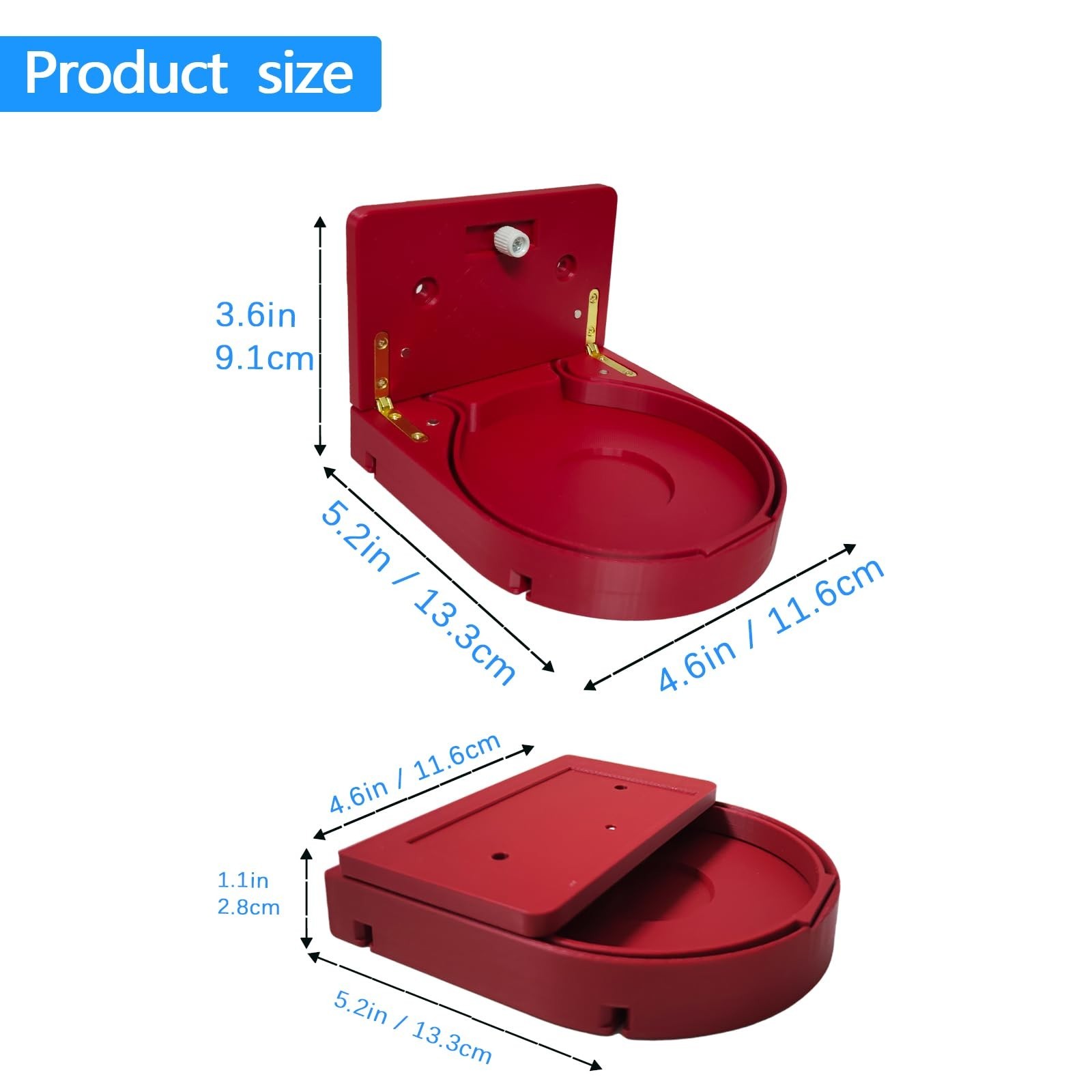 Wall Mount First Aid Equipment | Choking Rescue Device Holder | High-Visibility