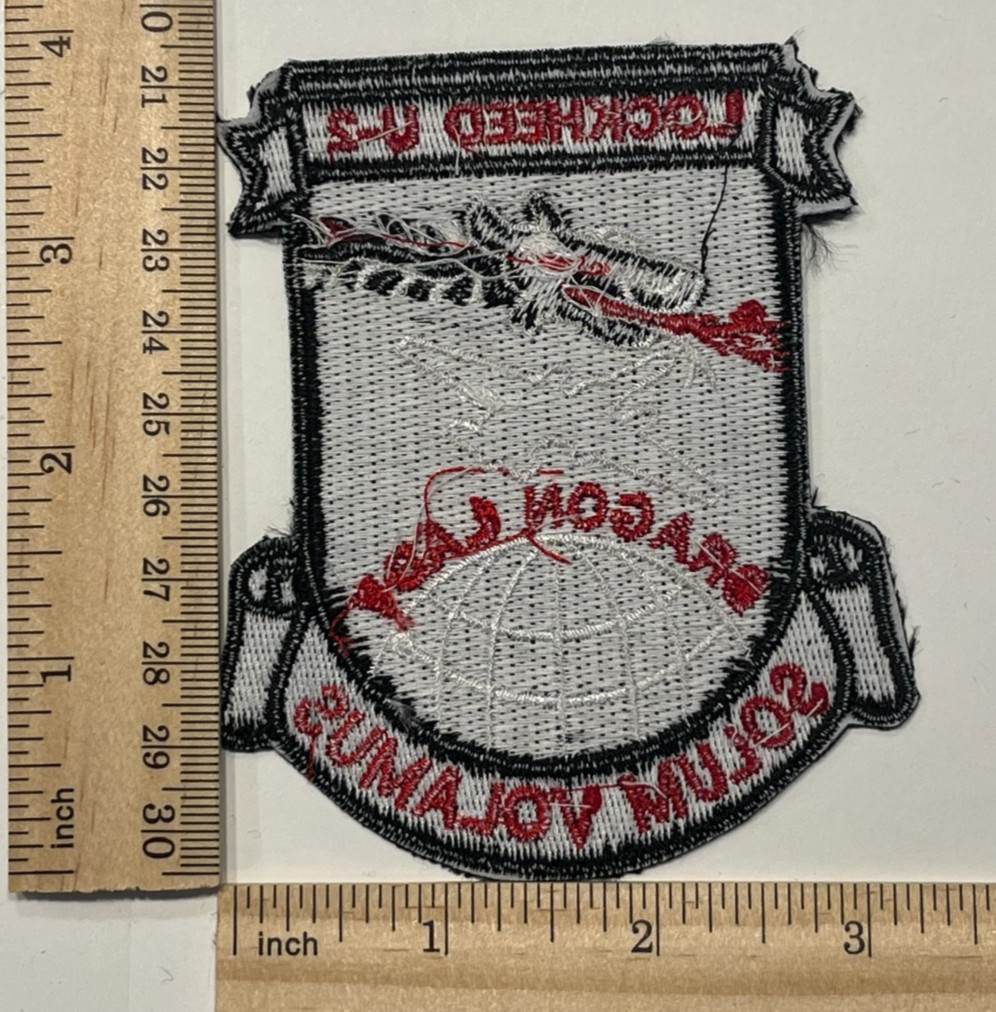 US AIR FORCE PATCH: 5th Reconnaissance Squadron U-2 Dragon Lady Osan South Korea