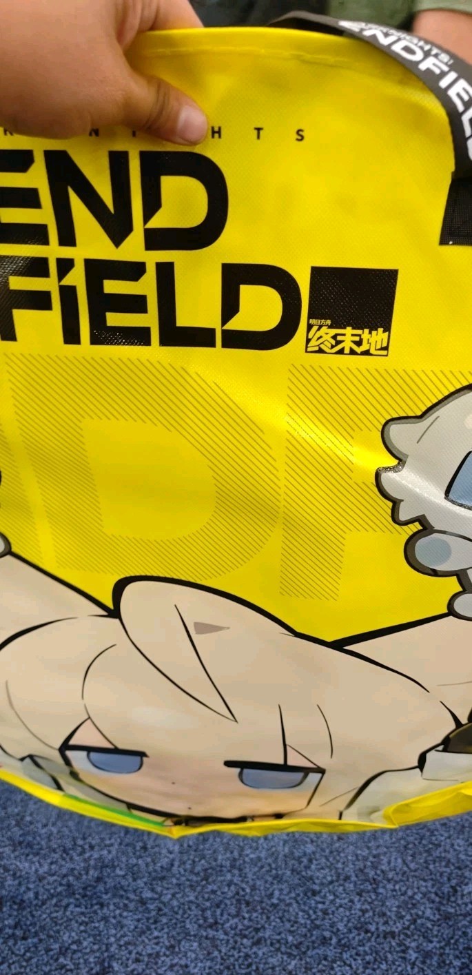 Arknights Endfield Pelican Anime Expo AX Exclusive Large Tote Bag Official New
