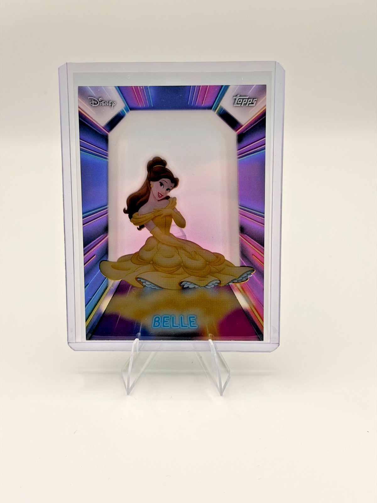 Belle 2026 Topps Disney Neon #NPL-4 PETG Lights