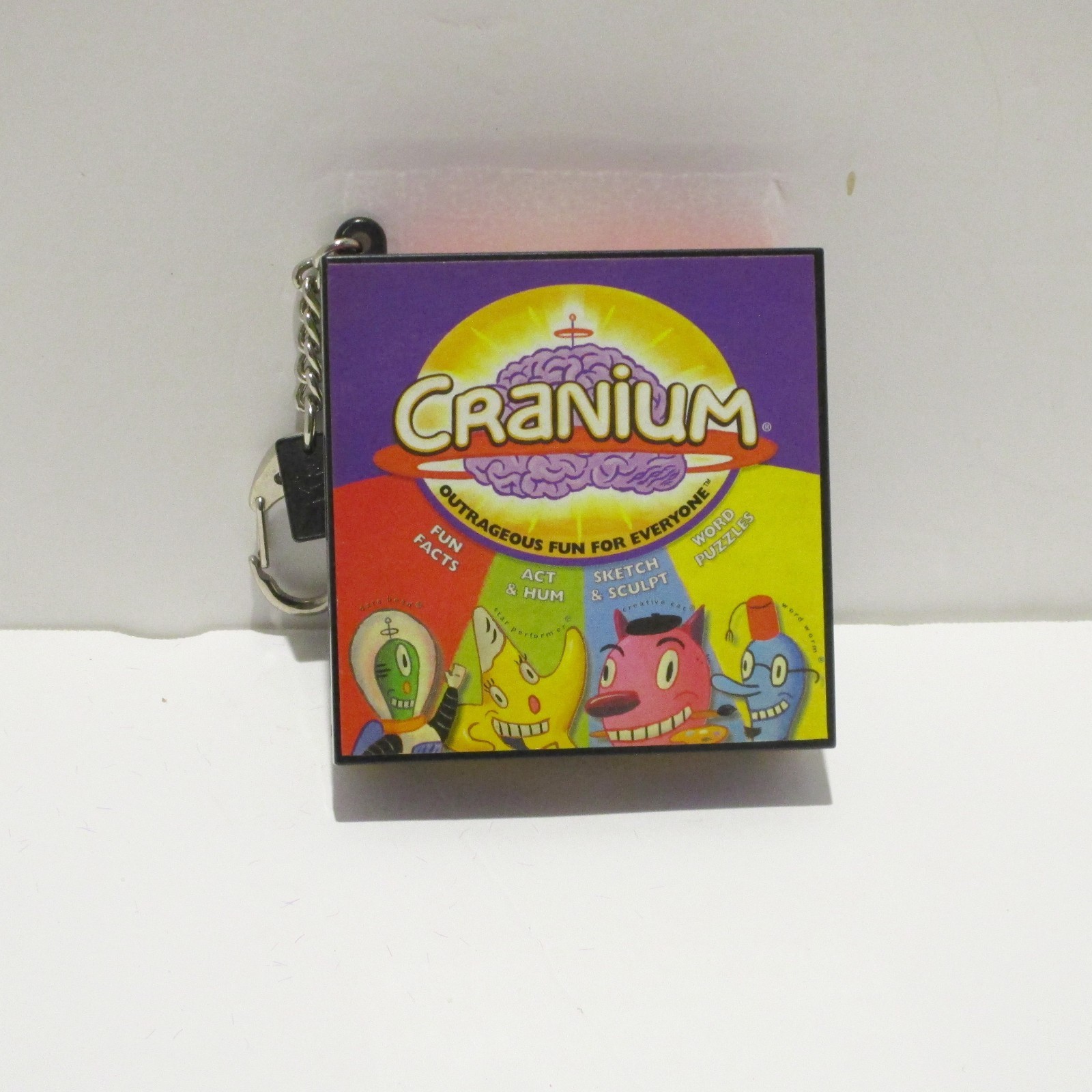 BASIC FUN – Mini Board Game Keychains (EUC) – You Choose + Combined Shipping