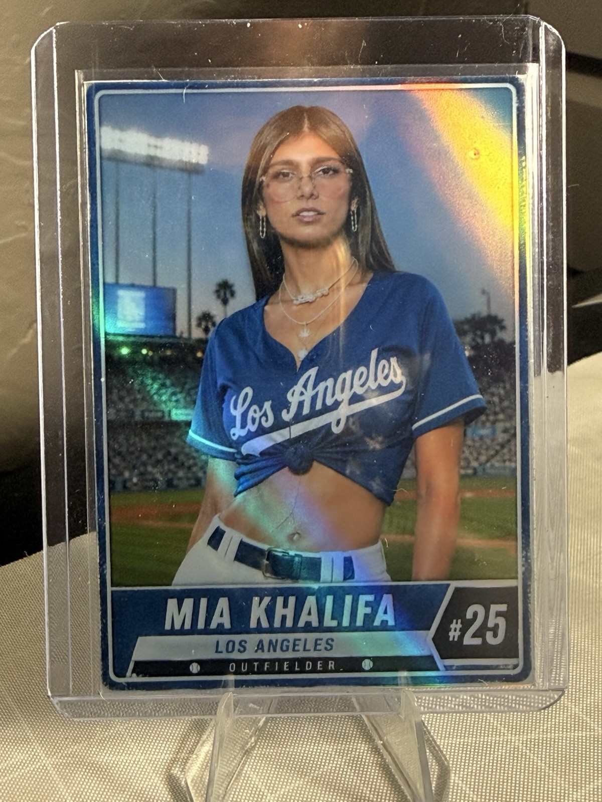 Mia Khalifa Custom Adult Trading Card