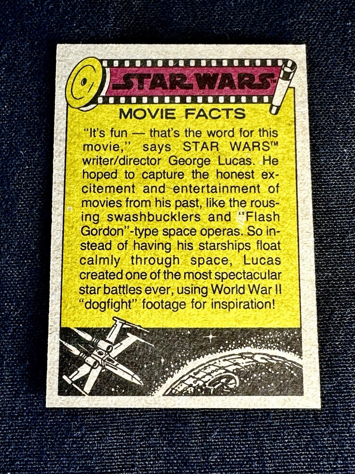‼️STELLAR VINTAGE‼️Harrison Ford As Han Solo – 1977 Topps Star Wars #58