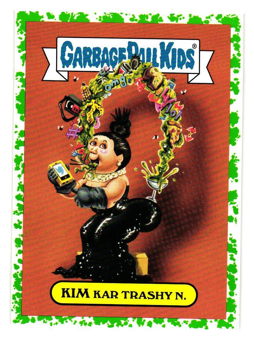 2016 GARBAGE PAIL KIDS SERIES 2 PRIME SLIME TRASHY TV PICK-YOUR-CARD *GREEN*