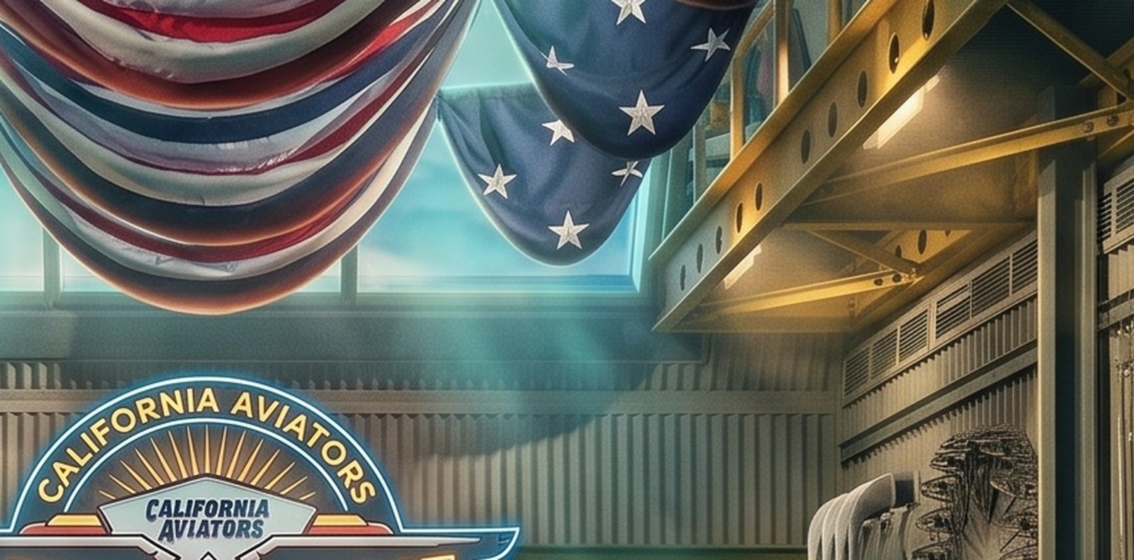 Soarin Across America Interior Queue Concept Art Attraction Poster 12×18 Glossy