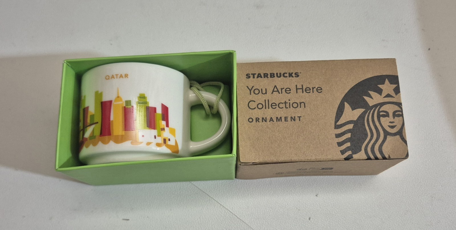 Starbucks 2023 Qatar You Are Here 2oz (59ml) City Ornament