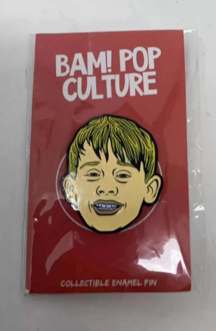 MIP-Bam! Pop Culture Kevin McCallister Home Alone Collectable Enamel Pin/Fan Art