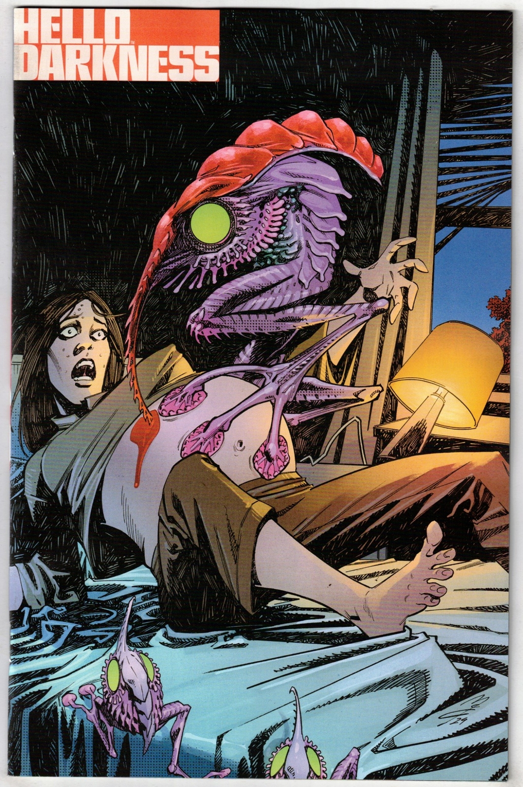HELLO DARKNESS #8- JOHN MCCREA COMICSPRO 2025 EXCLUSIVE VARIANT- RL STINE- BOOM
