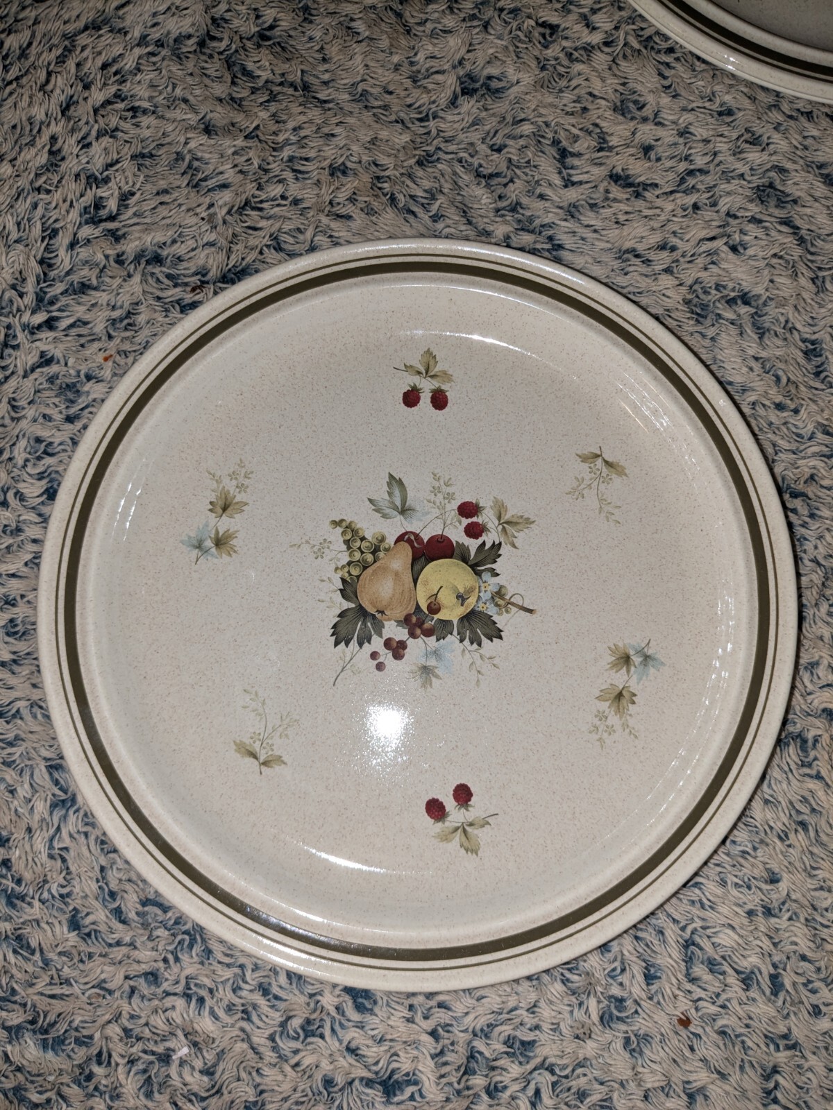 Royal Doulton Cornwall Dinner Plate Stoneware ~10-3/8″ dia 1981 Nice Condition