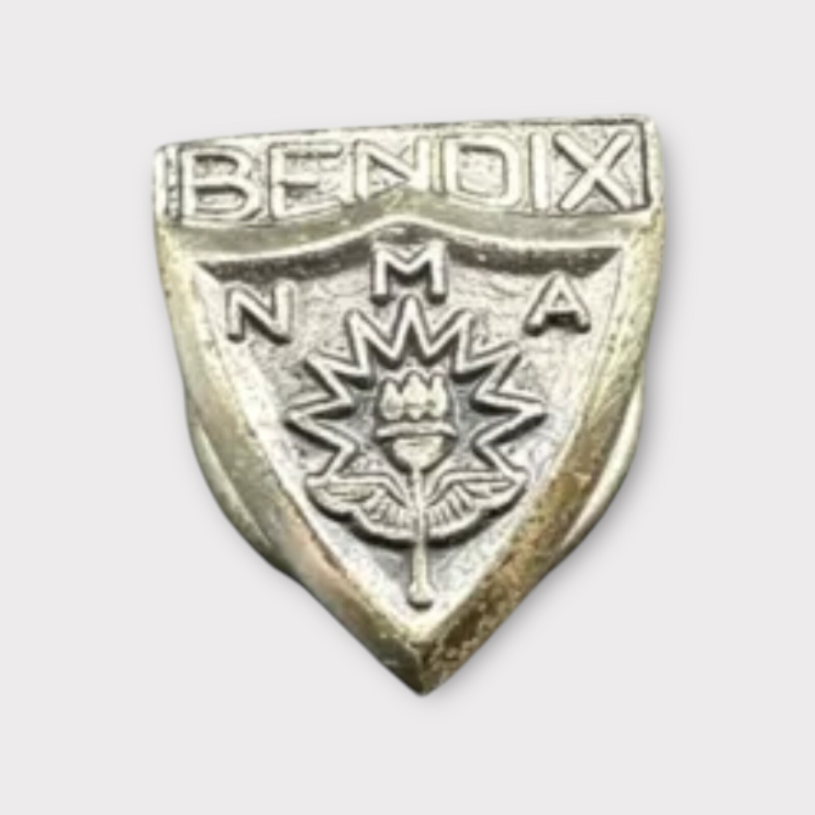 Sterling Silver BENDIX NMA SCREW BACK HAT LAPEL PIN BACK B7