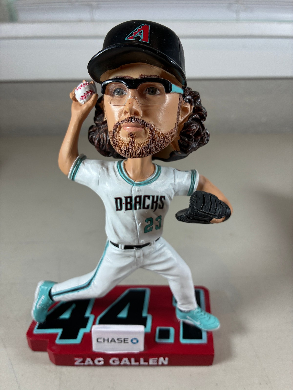 Zac Gallen Scoreless Steak Bobblehead w/ Box Promo MLB Arizona Diamondbacks