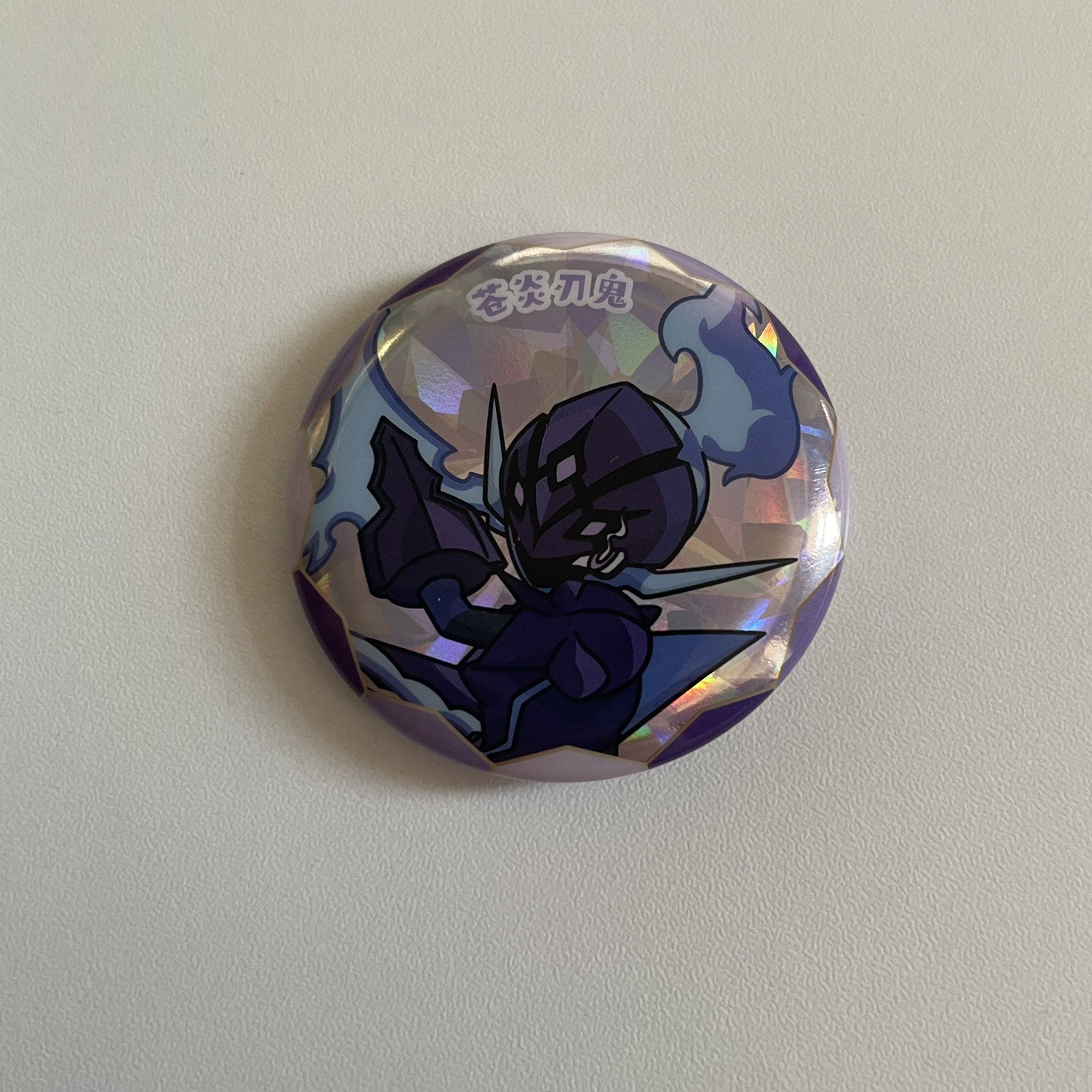 Ceruledge badge – Pokemon Gem Pack badge set – Chinese Exclusive