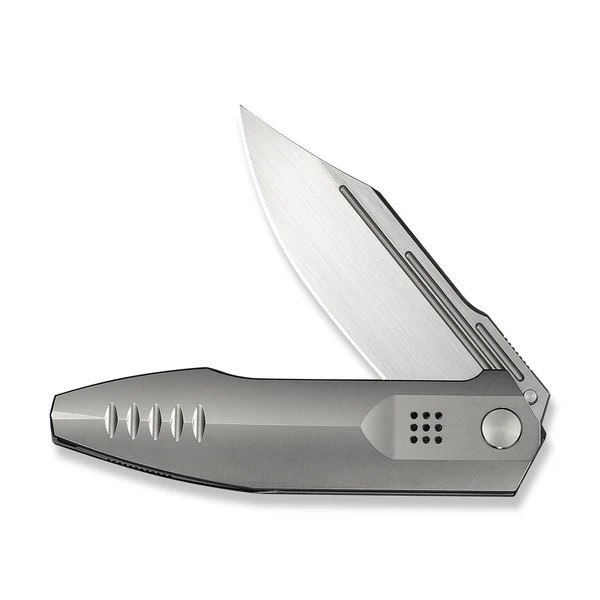 WE Knife Flight Line Liner Lock 23089-3 Bead-Blasted Titanium M390 Steel Knives