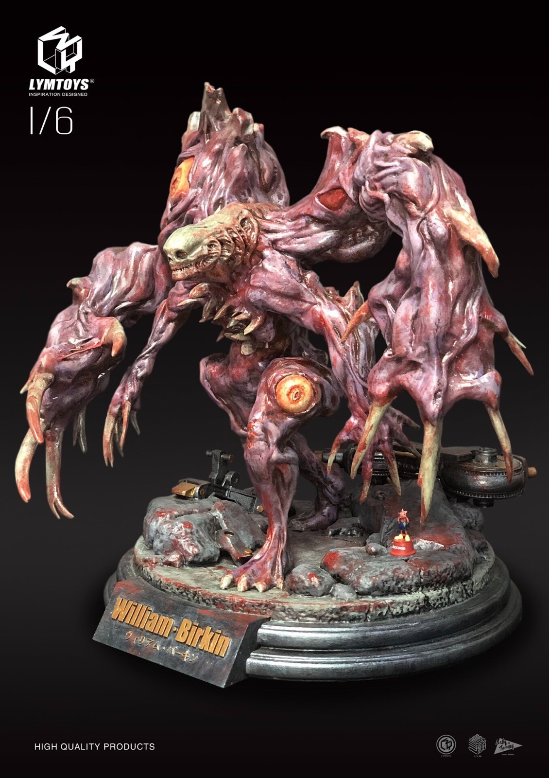 custom 1/6 Resident Evil solid resin william birkin need 60days ship 42cm