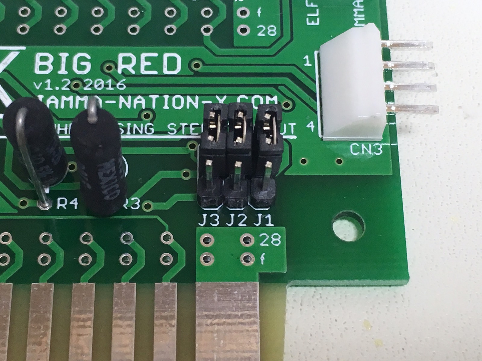 JNX Big Red Adapter DLX JAMMA to MVS PCB converter NeoGeo SNK MiSTer