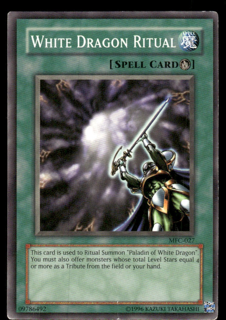 White Dragon Ritual MFC-027 Common / Short Print Magician’s Force Unlimited DMG