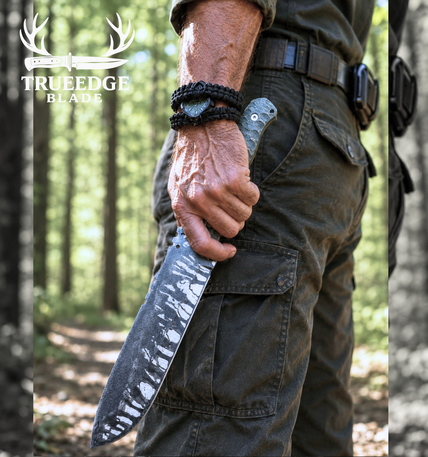 Custom Handmade GodFather Predator Style-Ice Brush Finish Gift For Him,Father.
