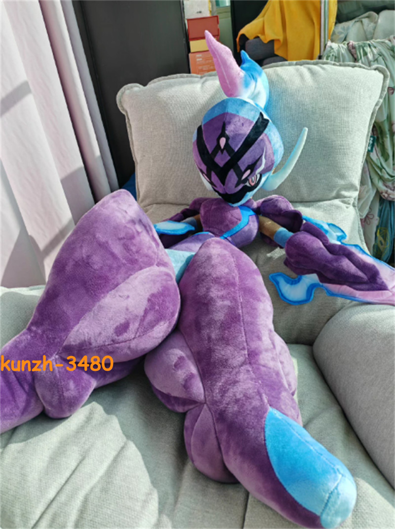 Anime 80cm Cartoon Ceruledge Gaint Stuffed Toy Collect Plushie Doll Xmas Gift