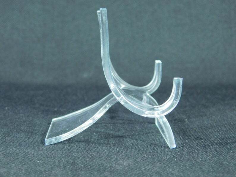 Easel Display Stand Small Size Clear Lucite