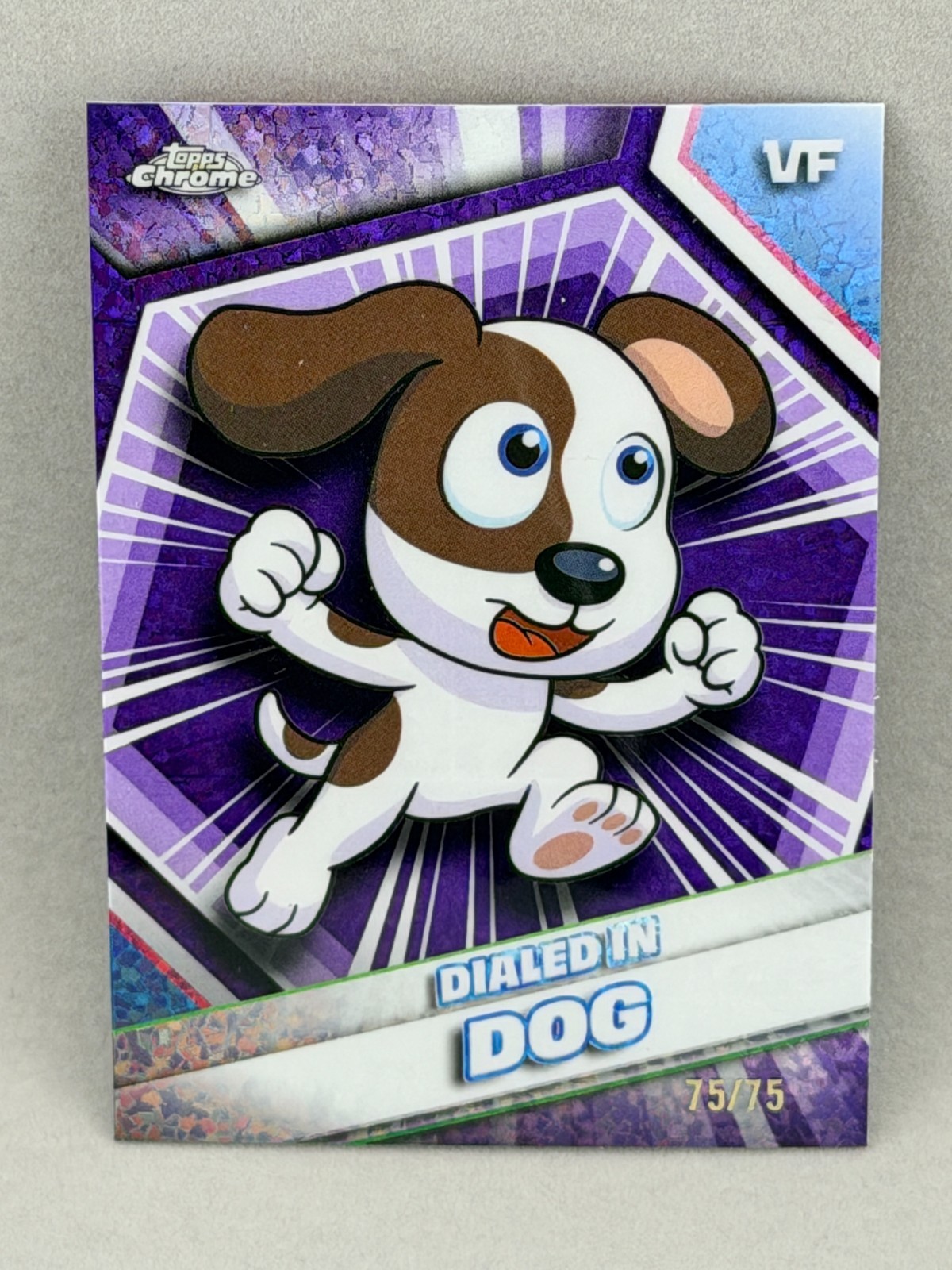2026 Topps Chrome VeeFriends PURPLE Refractor & Mini-Diamond ~ YOU CHOOSE! ~ /75