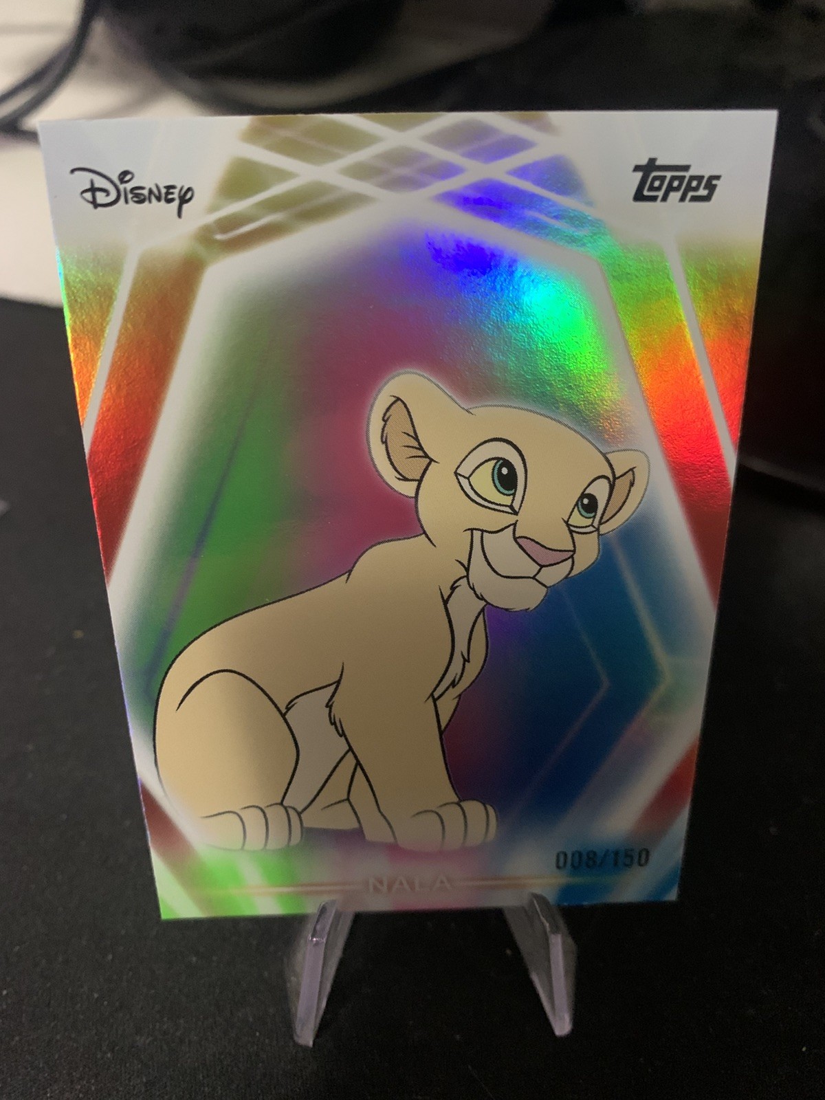 2026 Topps Disney Neon Nala Pink/Green/Blue /150