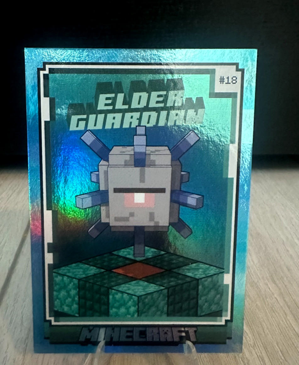 2024 Panini Mincecraft #18 Elder Guardian Diamond /10