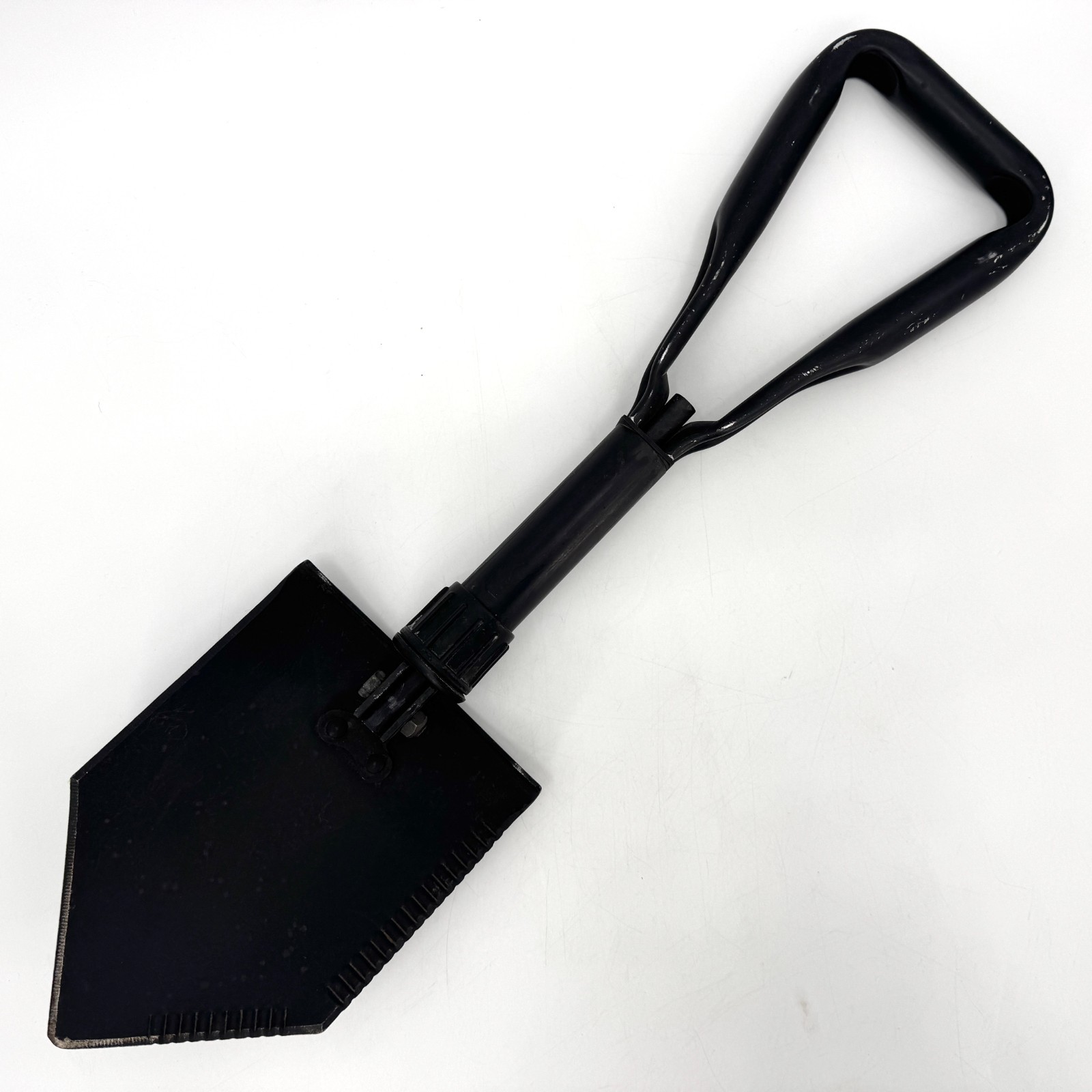 USGI Entrenching Trifold Folding Etool E-tool Shovel VGC w/ Vinyl Cover