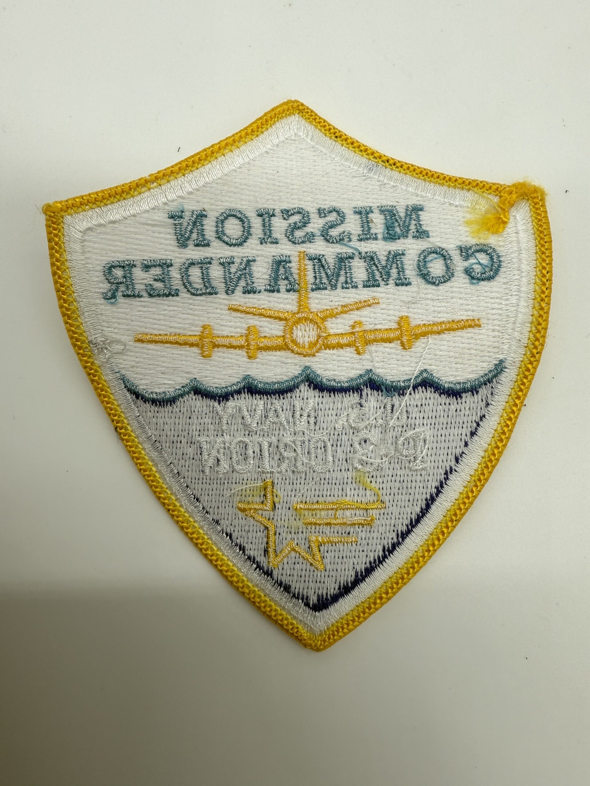 Mission Commander P-3 Orion Patch, 4.25 in, Sew On