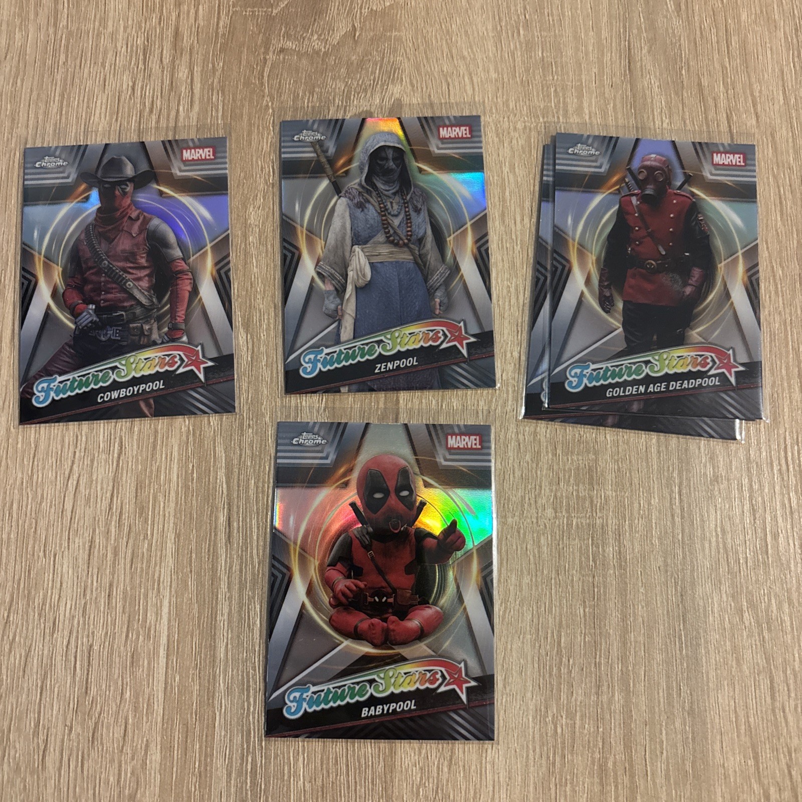 2025 Topps Chrome Deadpool #INSERT SETS SINGLE CARDS# (complete your collection)