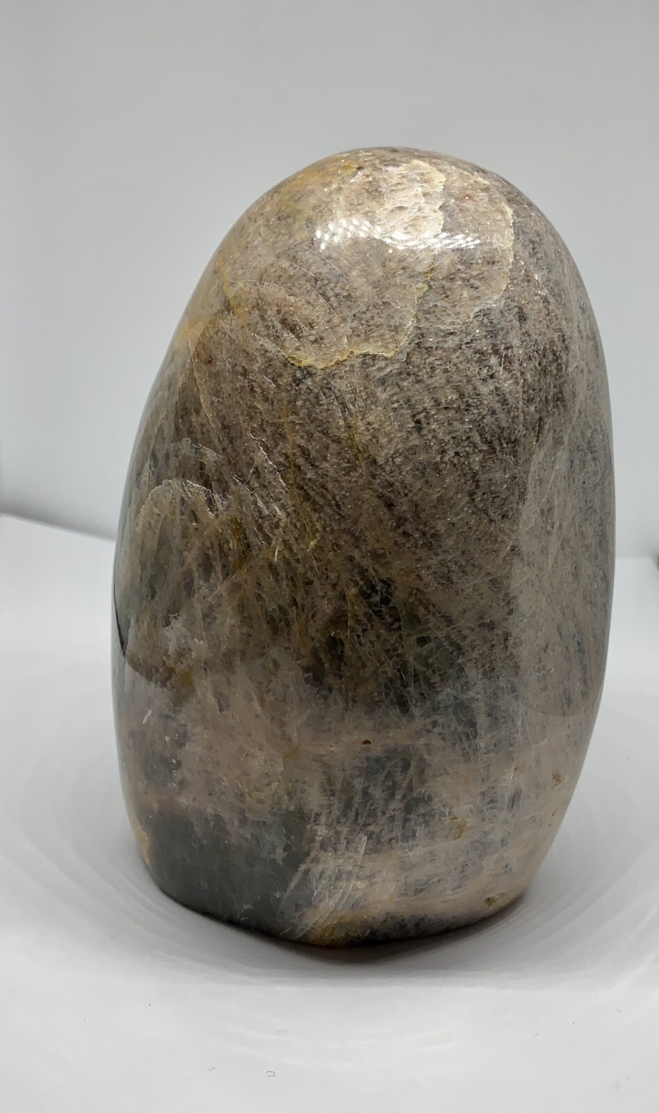 Black Moonstone FreeForm From Madagascar 2.76lbs Over 5in