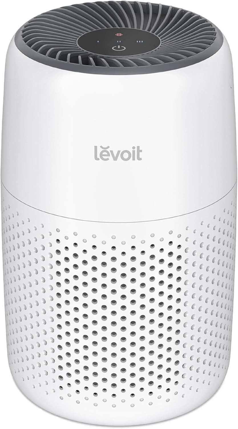 LEVOIT Air Purifiers for Bedroom Home Dorm, AHAM VERIFIDE, 3-in-1 Filter Cleaner